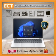 HP Elitebook 8 G1i AI Business Laptop (Ultra 5-235U 4.90Ghz,512GB SSD,16GB D5,14" WUXGA,W11P) - 3 Ye