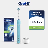 Oral-B Electric Toothbrush Pro 500 Blue Handle, Refill