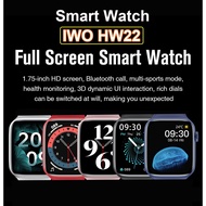 2021 IWO HW22 Smartwatch 44mm 1.75 inch Series 6 Smart Watch Bluetooth Call Music Play Smart Bracelet IWO HW12 upgrade