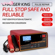 GIFTYZO Car Motorcycle Battery Charger, LED Display 12v 24v Car Jump Starter, Universal Fast Chargin