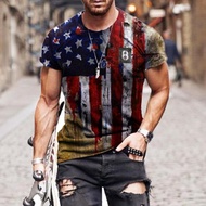 t shirt lelaki baju t shirt lelaki Ready Stock Cross-Border European American Men's Wear wish AliExp