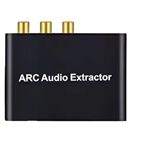 HDMI-Compatible ARC Audio Extractor ARC To SPDIF Coaxial L/R Stereo 3.5mm Jack Audio Adapter for HDT