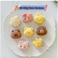 Mooncake Mould 20g Mooncake Mold 30g Mini Moon Cake Mould Cute Cartoon Baking Mold Onigiri Baby Food