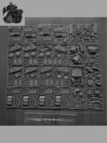 In sprues unpainted models NO. A4P8X2H6V1 resin recast