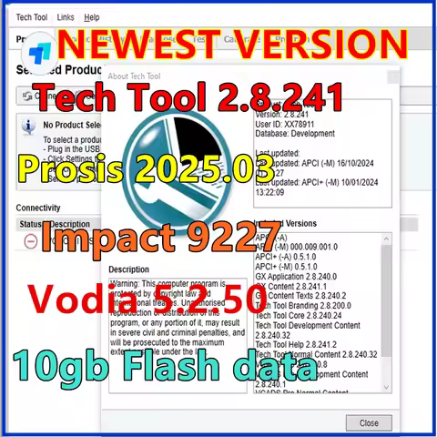 2025 PTT 2.8.241 Premium Tech Tool 2.8.241 VODIA 5.2.50 Prosis 2025.3 IMPACT 9227 2021.11 Newest sof