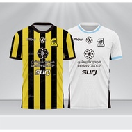 [Free Custom Name] Al Ittihad Home Away Jersey 2025 2026
