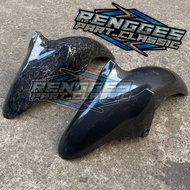 Yamaha byson bison carbon wtp front fender fender forged kevlar pnp rx king glossy