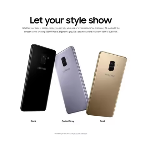 Samsung Galaxy A530F 5.6" HD+ Display 32GB ROM Dual SIM Network Unlocked 4G LTE Original Android Ref