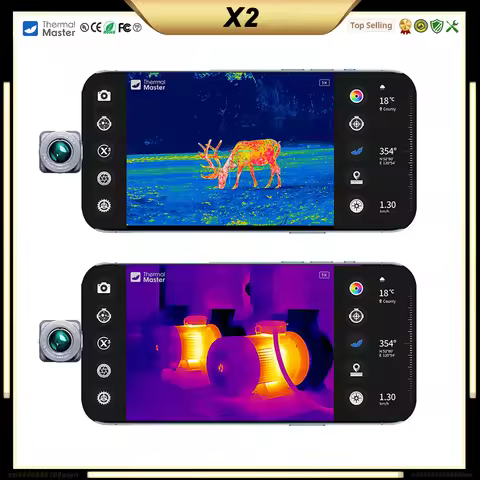 INFIRAY Thermal Master X2 Thermal Camera Infrared Scope Night Vision Hunting Thermal Imager for IOS 