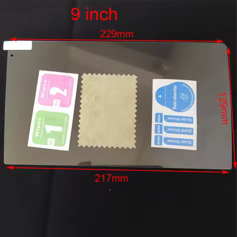 9 10 Inch Protective Film Tempered Glass Car Radio Stereo DVD Touch Full LCD Screen For TEYES CC2 CC