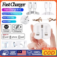PD 20W Dual Port Super Fast Charging Charger UK Plug Adapter PD Fast USB C Charger Quick Charger for