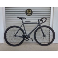 TSUNAMI SNM-100 Premium Full Matte Black Fixie | Fixed Gear Track Bicycle