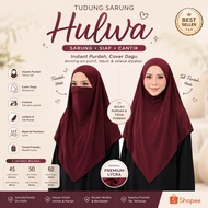 QAINISA Tudung Sarung labuh HULWA berdagu khimar umrah ironless bidang 45 50 60 purdah lycra