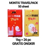 Seagrass | Facial Tissue 50s |Facial tissue 50 Sheets (Cartoon tissue) 2ply Travel Pack facial tissu