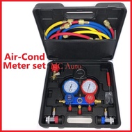 👍🏻High Quality👍🏻 Aircond Meter Set R410a R32 R22 R134A Air Cond Meter Gauge R12 R134 Air Conditioner Meter Hawa Dingin