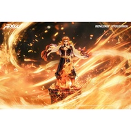 FXW Studio - Nine Hashira Series Flame Hashira Rengoku Kyojuro Demon Slayer Resin Statue GK Anime Fi