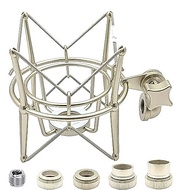 AT2020 Shock Mount Universal Microphone Holder Spider Recording Mic Shockmount Stand Compatible with