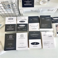 Steve Random 20pcs black&white Card Head Freebies Packaging Materials