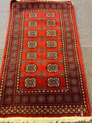 Oriental carpets Bukhara wool size 150x90 cm from Pakistan hand made