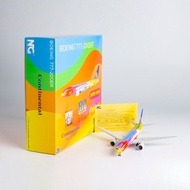 NG 1/400 US Mainland Airlines B777-200ER N77014 Metal Airliner Model Peter Max