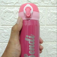 Botol Minum Tumbler Costum Nama Foto Logo Untuk Air Panas Dingin Tahan Lama Buat Hadiah Kado