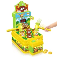 VATOS Whack Game Mole, Mini Electronic Arcade Game with 2 Hammers, Pounding Toys Toddler Toys for 3 