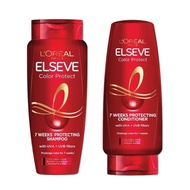 L'Oreal Elseve Color Protect Set (Shampoo 280ml + Conditioner 280ml) ลอรีอัล เอลแซฟ คัลเลอร์ โปรเทค