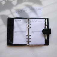 Write It! Monthly Expense Tracker Refillable Pages A5A6 Moterm Filofax Style Day Planner Notebook Da