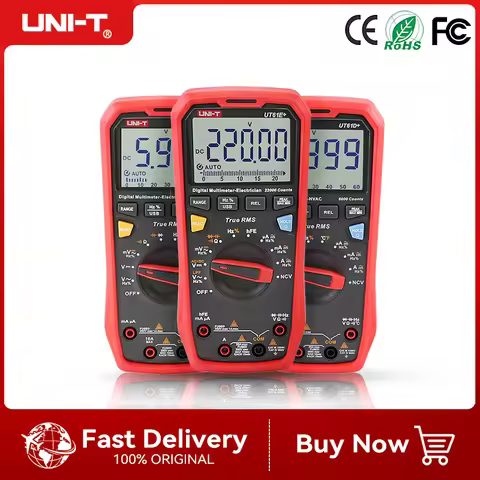 UNI T Smart Professional Digital Multimeter Tester UT61B+ UT61E+ UT61D+ Plus Unit True RMS Auto Rang