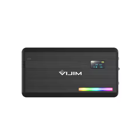 Ulanzi VIJIM VL196/VL120 RGB LED Video Light 2500-9000K Dimmable 12W Fill Light With Diffuser Photog