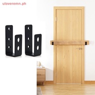 uloveremn 2x4 Door Barricade Brackets Heavy Duty Security U Bar Reinforcement Lock PH
