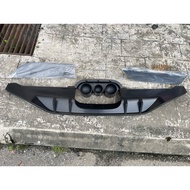 Honda Civic FC FK8 Type R bumper Rear lips without paint