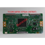 LG 6870C-0756A (43"/55") T-CON BOARD ORIGINAL TV tcon