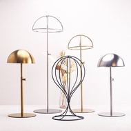 3D Display Rack Display Stand Head Model Props Hat Rack Commercial Iron Adjustable Brushed Hat Rack 