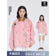 [EMO Disassembly Bureau] BONELESS Multi-Pocket Contrast Color Velcro Lapel Detroit Jacket Loose Jack