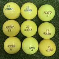 Used golf Ball/second grade A - Bola XXIO mix type - grade A, original, no repair - Yellow