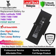 DELL Laptop Battery F3YGT KG7VF 60Wh for DELL Latitude 7280 7290 7380 7390 7480 7490