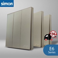 Simon E6 Series Switch  / Switches & Socket Outlet (CHAMPAGNE)