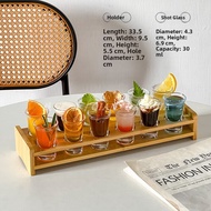 B52 Bullet Cup Set Shot Glasses Cocktail Making Tequila Shot Cup Rack Nordic Style Glass Liquor Cup 