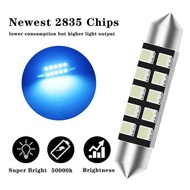 2Pcs Caus C5w Led Festoon C5w Led Purple 31Mm Led 36Mm 39Mm 41Mm Led Car Led Lights Ice Blue