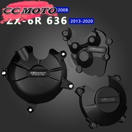 Motorcycle Engine Cover Matte Clutch Guard ZX6R 636 2019 Accessories for Kawasaki Ninja ZX-6R 2007-2