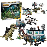 Jurassic World Series 76949 Giganotosaurus & Therizinosaurus Attack Building Block Assembly Ornament
