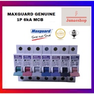 MAXGUARD 1POLE 6kA Miniature Circuit Breakers (MCB) 6AMP,10AMP,16AMP,20AMP,32AMP