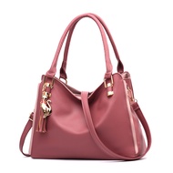 iFASHION 2049 READY STOCK Women Fashion Elegant Soft PU Big Capacity Shoulder Handbag Beg Tangan Bes