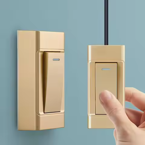 New 1 Gang 1 Way Surface-mounted Control Switch 2 Gang 2 Way Hand-pinched Dual Control Switch 110~25