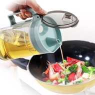 580ml Aesthetic Glass Oil Pot Oil Container/ Multipurpose Oil Container/