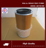ELEMENT AIR FILTER Fit For NISSAN TD25 TURBO DIESEL #ไส้กรองอากาศ ไส้กรองอากาศดีเซล