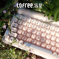 Lofree lofree Liquid Foundation Keyboard Wireless Bluetooth Three-Mode High-Value Mechanical Keyboar