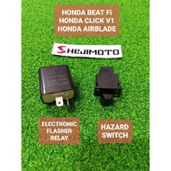 ♞,♘,♙Hazard switch Honda Beat Fi, Click V1, Honda Airblade PLUG AND PLAY