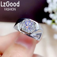 Business Noble Mens 2 Carat Diamond Ring Adjustable Ring